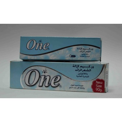 one hair removal cream in shower with lanoline for normal skin 40gm 